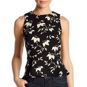 Lucy Paris Floral Peplum Top